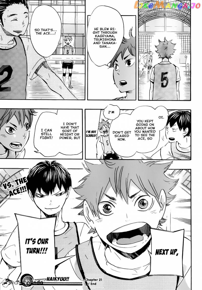 Haikyuu!!, Chapter 21 image 17